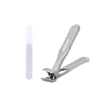 (Black Suit) Grishay Gripmaster Pro, Angled Head Nail Clippers, Nail Cutter Trimmer