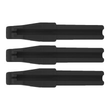 Pack of 3 MultiFunctional Cosmetic Pencil Sharpeners Aid-Black