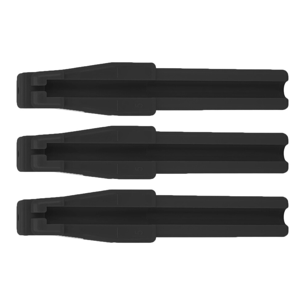 Pack of 3 MultiFunctional Cosmetic Pencil Sharpeners Aid-Black