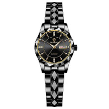 (women, J) Women/Men Watch Stainless Steel Quartz Luminous Classic Business Wristwatch