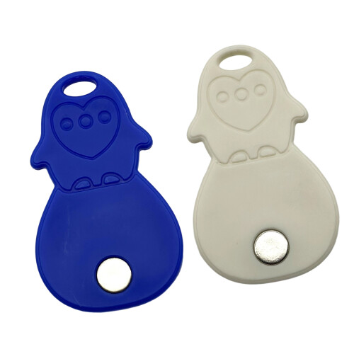 Plastic Lid Remover With Vacuum Release-blue and white