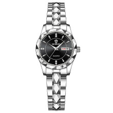 (women, H) Women/Men Watch Stainless Steel Quartz Luminous Classic Business Wristwatch