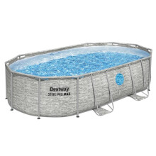 Bestway Steel Pro MAX 16' x 10' x 42" Splashview Oval Pool Set