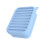 Water Resistant Soap Organizers With Nonslip Base Draining-Blue 1