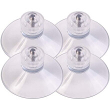 przezroczyste przyssawki z PVC z gwintem M4x10mm