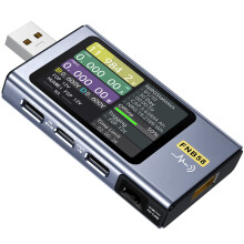 Tástálaí USB Ilmhéadar LCD 4-28V7A le hAip, Muirear Tapa & Brath Tonnta, Comhoiriúnach le PD2.0/3.0, QC2.0/3.0