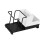 Beverage Packet Holder with Multiple Compartments Steel-Black 1