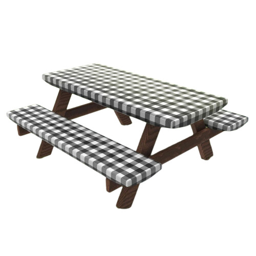 Waterproofie Elastic Tablecloth For Picnic Camping Table and