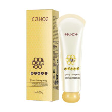 (1PCS) Honey Peel Mask, Tightens Pores Brightens Darkens Skin And Gently Removes Blackheads Apply Facial Mask