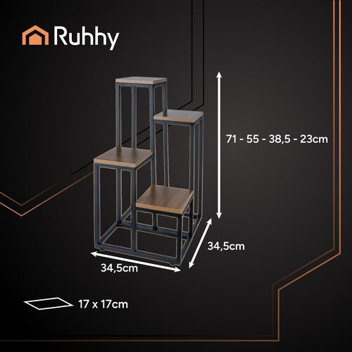 Stehender Blumenständer 69 cm 25997 2