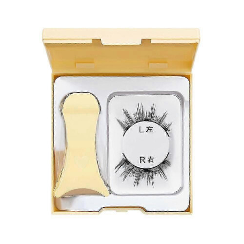 (G) False Eyelashes Natural-Looking Lashes Breathable Long-Lasting Reusable