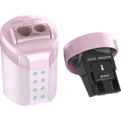 Faber-Castell Faber-Castell Double Hole Sharpener RollOn Sparkle 1