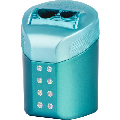 Faber-Castell Faber-Castell Double Hole Sharpener RollOn Sparkle 2