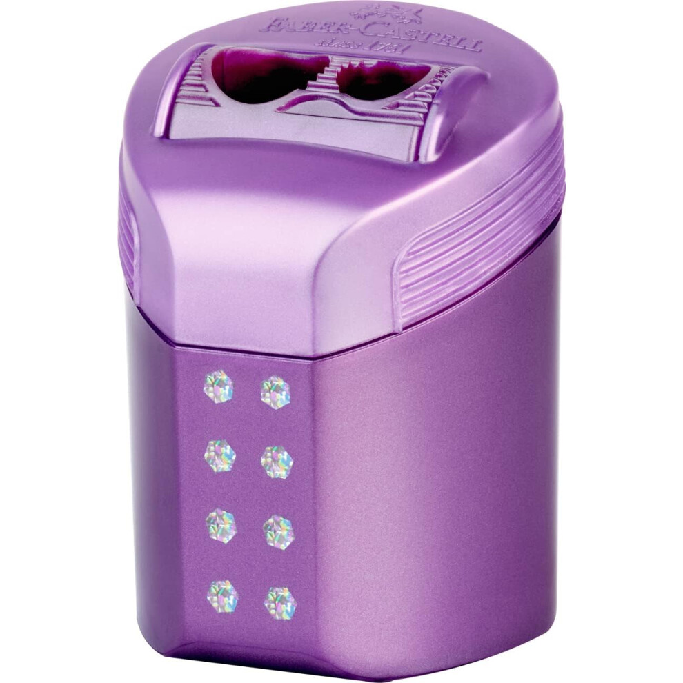 Faber-Castell Double Hole Sharpener Rollon Sparkle