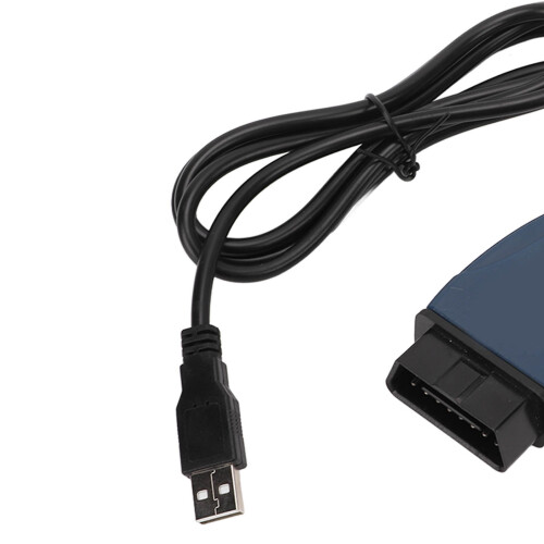 Interfaccia USB K+DCAN OBD2 Strumento 1,5 m Custodia in ABS Nera 2