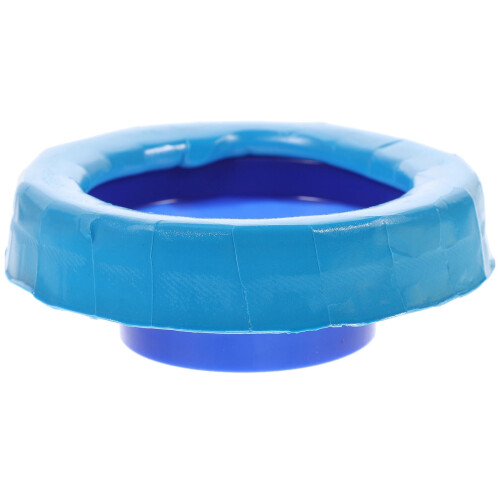 Blauwe rubberen toiletwasafdichtingsring 4,9 x 4,9 inch 2