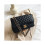 (Black) temperament single shoulder crossbody bag 1