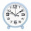 (blue) Alarm Clocks Bedside Silent Non Ticking Table Clock With Large Display 1