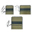 Water resistant Fabric Tool Roll Pouch Foldable Portable-S 3