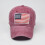 Vintage, gewassen patriottische baseballpet – One Size 3