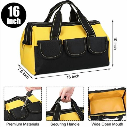 Geantă de scule impermeabilă, pachet de 3, cu fund rigid 1