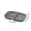 10.4-inch divided plate for adults, 3-compartment, wheat 3