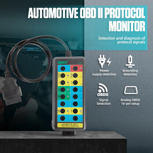 CAN Bus Diagnostic Tool with 35-inch Cable OBD-II 16-pin 2