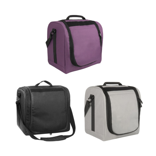 Reinforced Hat Travel Bag Quick Access Zippered Systems-Black 1
