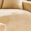 Beige bankhoes, 145-185 cm, stretchstof 4