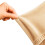 Beige bankhoes, 145-185 cm, stretchstof 7