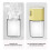 Doppelfunktions-Gewürzglas mit ergonomischem Ausgabedesign-Gelb 7