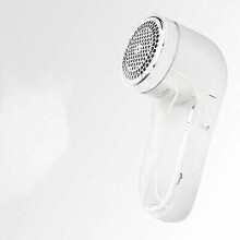 (Rechargeable white) Electric Lint Remover Clothes Bobble Fluff Shaver Debobbler USB Operated
