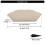 4Pieces Textured Resin Stepping Stones for-  Light Yellow 3