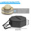 Ventilated Hat Storage Bag Foldable Caps Holder-Light Grey 4