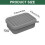 Water Resistant Soap Organizers With Nonslip Base Draining-Blue 3