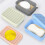 Water Resistant Soap Organizers With Nonslip Base Draining-Blue 5