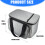 Solid Polyester Storage Carriers With Metal Buckles For Heat 3
