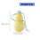 Durable Travel Water Container With Wide Mouth-Mango yellow 4