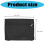 Multi functionele autodocument organizer tas Oxford stof-Zwart 3