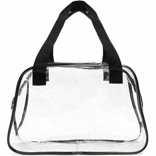 Διαφανής τσάντα Tote από PVC, εγκεκριμένη για το στάδιο