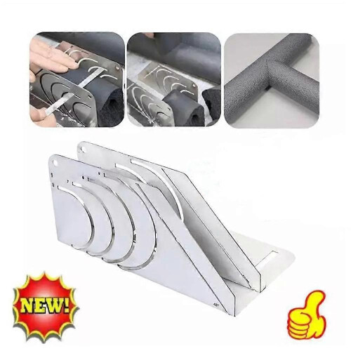 Professional Foam Pipe Cutter Tool - Precision 45 Rubber Insulation Pipe Cutter