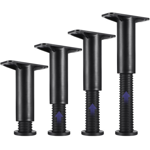 Verstelbare middensteunpoten voor bedframe (4 stuks) 1