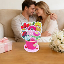 Valentine's Day Cards Kids Parents Cute Animal Heartwarming