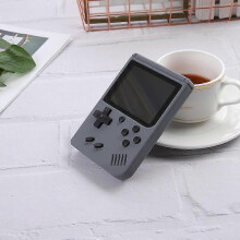 (Single player, grey) Portable Retro Video Game Console 3.0 Inch Handheld Game Player Built-in 500 Classic Games Mini Gamepad For Kids Gift
