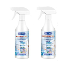 (2 pcs) Defrosting Spray For Fridge Freezer,120ml Refrigerator Defrosting Deicer Spray
