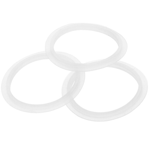 Packning för diskhomonteringsring, vit, 3-pack 2