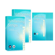 (2pcs) 1-3box Teeth Whitening Strips - 7-Day Treatment with Non-Slip, Dry Strip Technology
