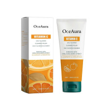 (1PCS) OceAura Vitamin C Cleanser Brightening Complexion Cleansing Face Gentle Hydrating Nourishing Cleanser