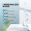 (basic version, white) Electric Tooth Cleaner Ultrasonic Dental Scaler Tartar Plaque Calculus Remover~ 3