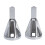 2pcs Deburring Chamfering Device Triangular Handle Deburring External Drill for Stainless Steel Copper Brass Aluminum 2